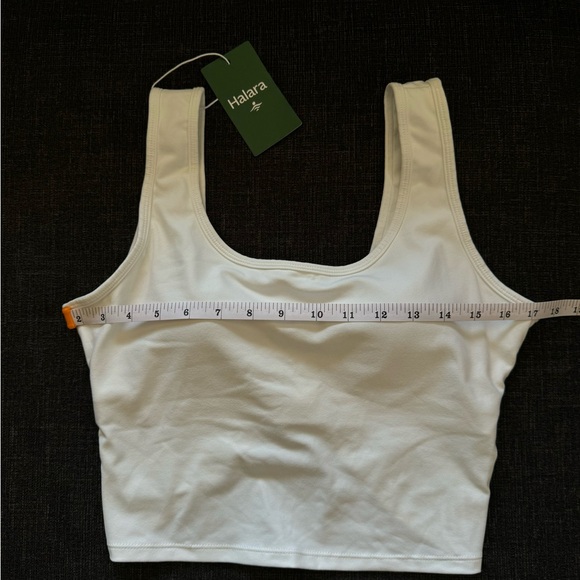 U Neck Backless Crossover Top - Picture 3 of 5